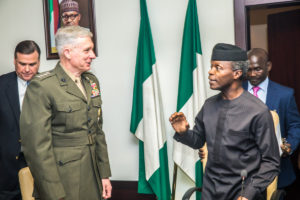 Ag President with General Thomas D. Waldhauser - Commander of the US-African Command