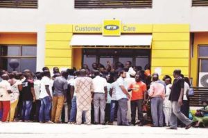 MTN Office attacked