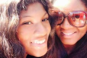 Omotola and daughter