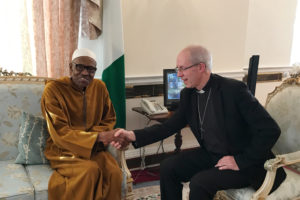 Bishop and Buhari in UK