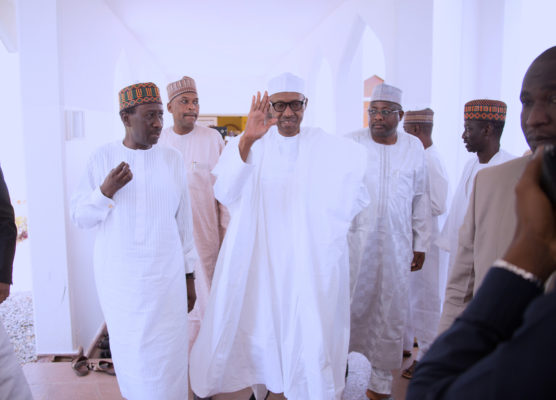 Jumant prayer by Buhari