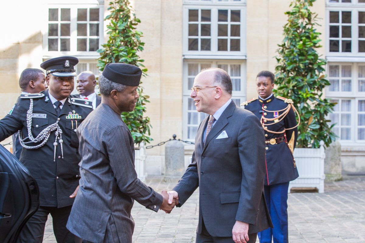 We’re Now Dealing With Boko Haram Ideologies, Osinbajo Tells French Prime Minister