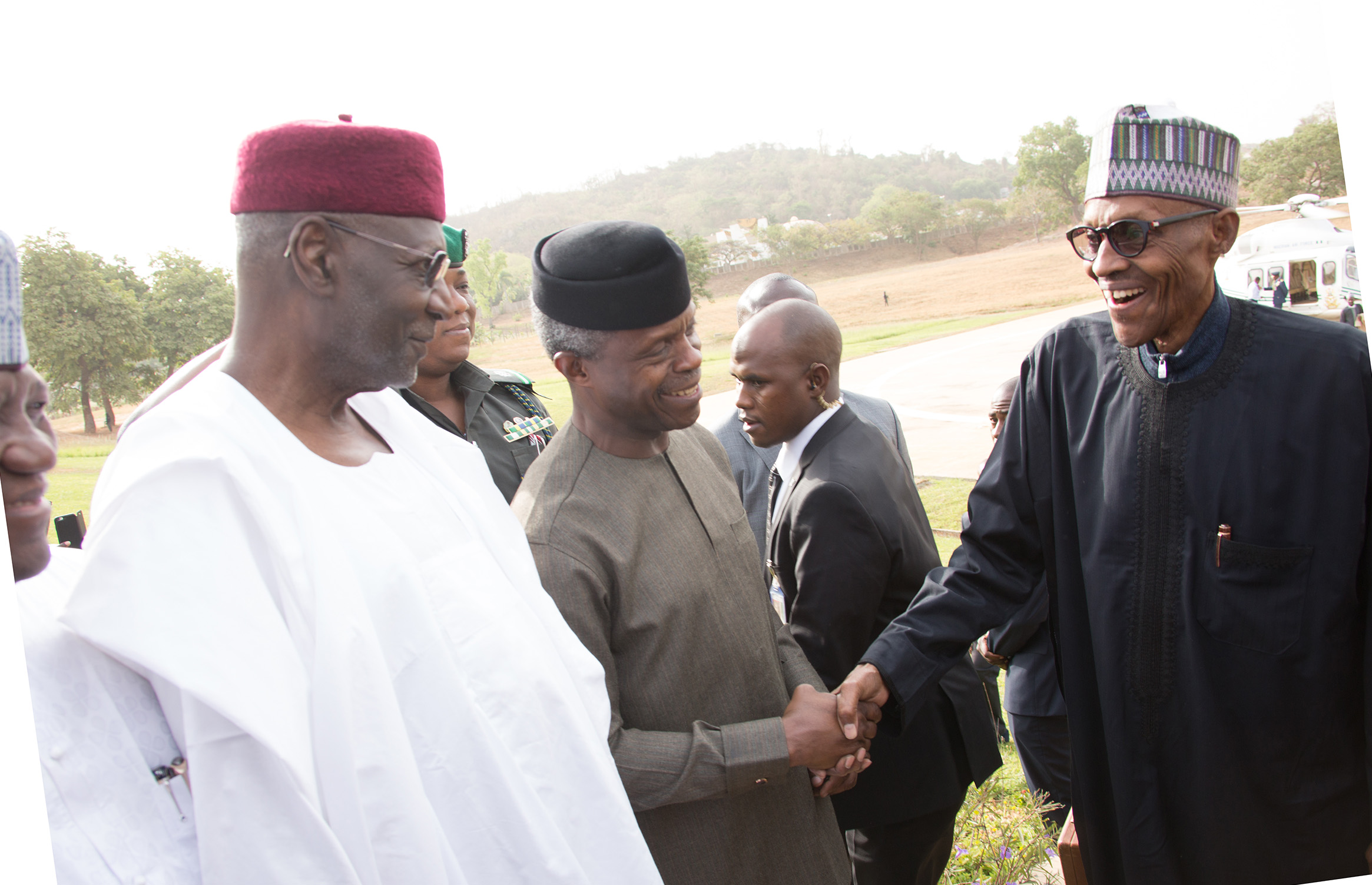 Osinbajo To Buhari: You Are Welcome Sir