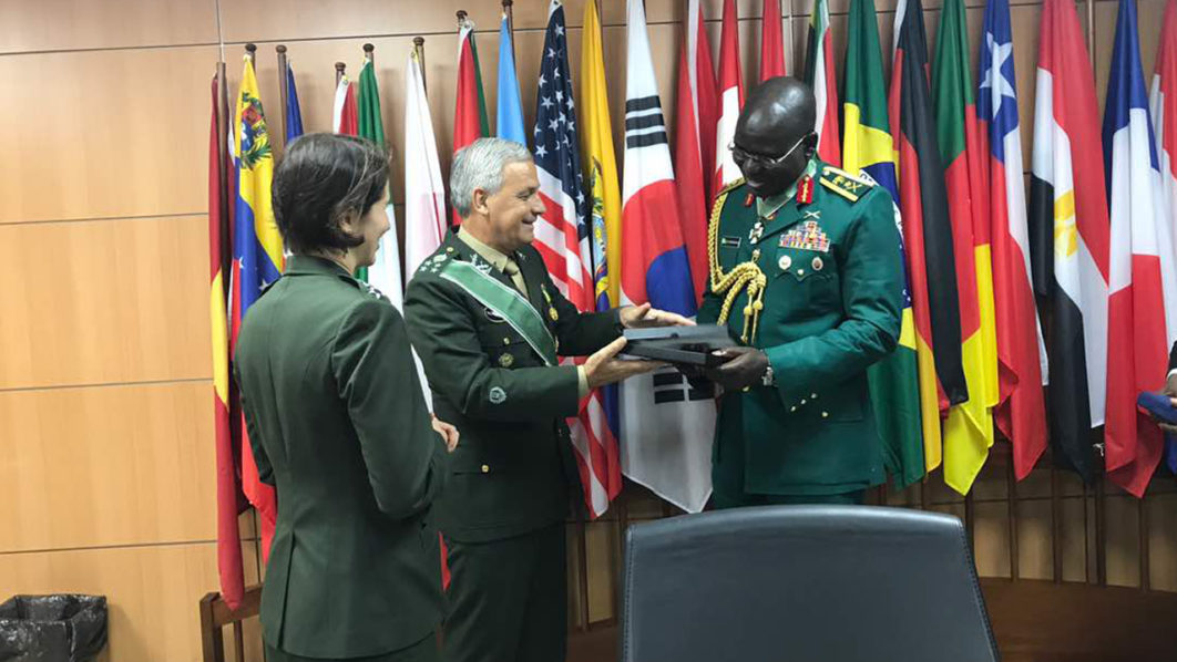 Nigeria Army Chief, General Buratai Bags Brazilian Highest Military Award