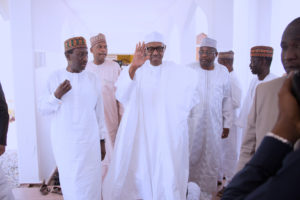 Jumant prayer by Buhari