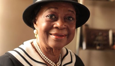 Buhari Extols Qualities Of Lady Folake At 85