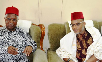 My Mission As Leader Of Biafran Course, Nnamdi Kanu Tells Ex VP, Ekwueme