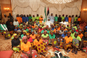 Freed 82 Chibok girls