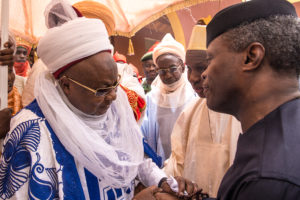 Katsina Emir and Osinbajo
