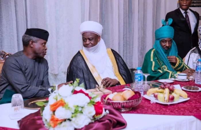 Osinbajo Asks Traditional Rulers To Caution Misguided Youths Promoting Hate Speech