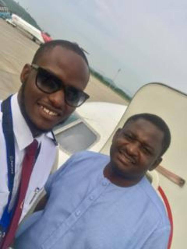 Femi Adesina Celebrates Fathers Day With His Pilot Son