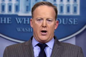 Trump spokesman Sean Spicer