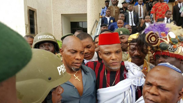 Federal Govt Moves To Re-Arrest Nnamdi Kanu, Asks Court To Revoke His Bail