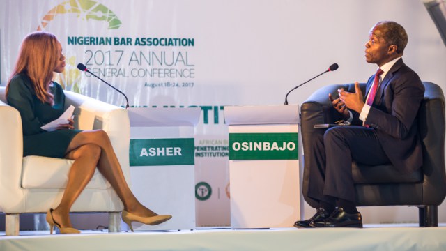 We’re Rebuilding Nigeria’s Battered Economy, Osinbajo Tells CNN In Interview