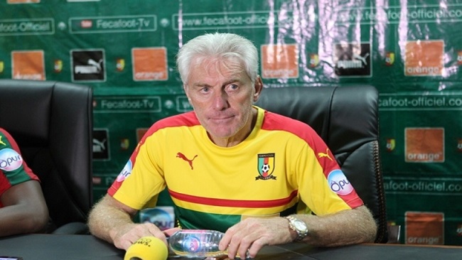 Football: Super Eagles Reduced Us To “Boys,” Indomitable Lions’ Coach Admits