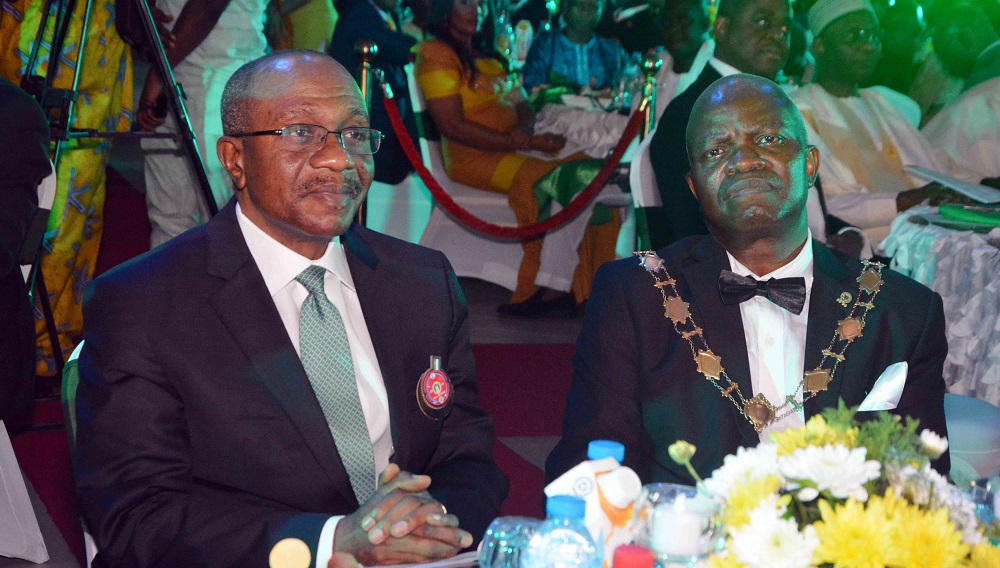 CBN Governor, Emefiele, At Bankers Dinner In Lagos