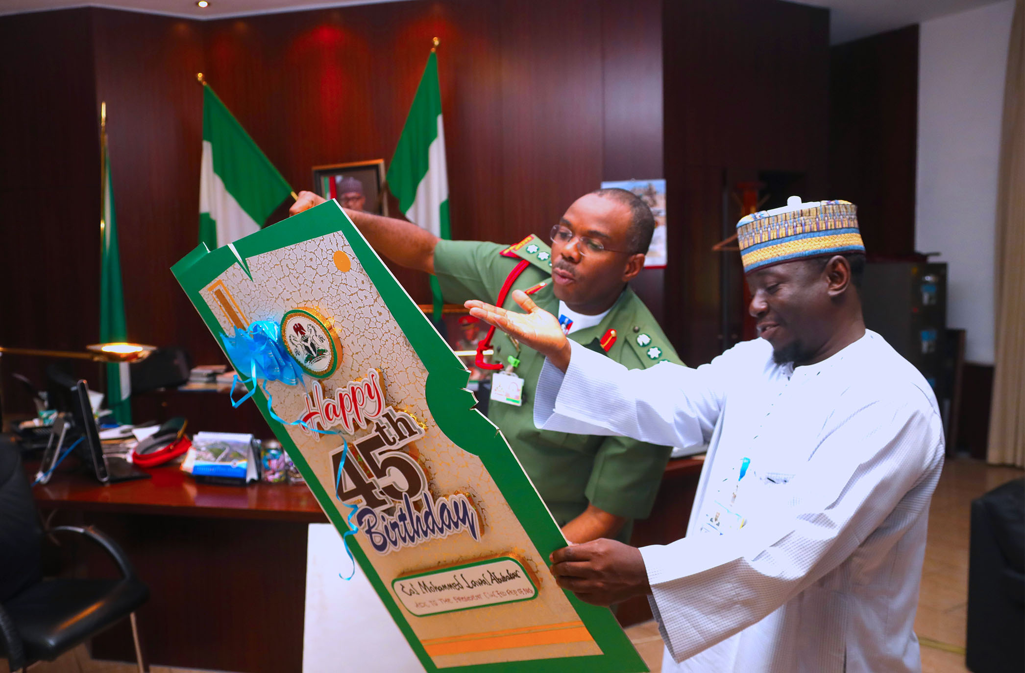 Birthday Card For President Buhari’s ADC