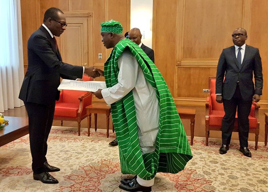 Emmanuel Oguntuase Assumes Duty As Ambassador To Benin Republic