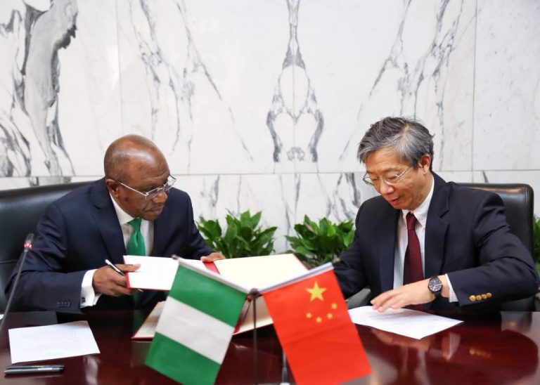 CBN Signs Currency Swap Agreement with People’s Bank Of China