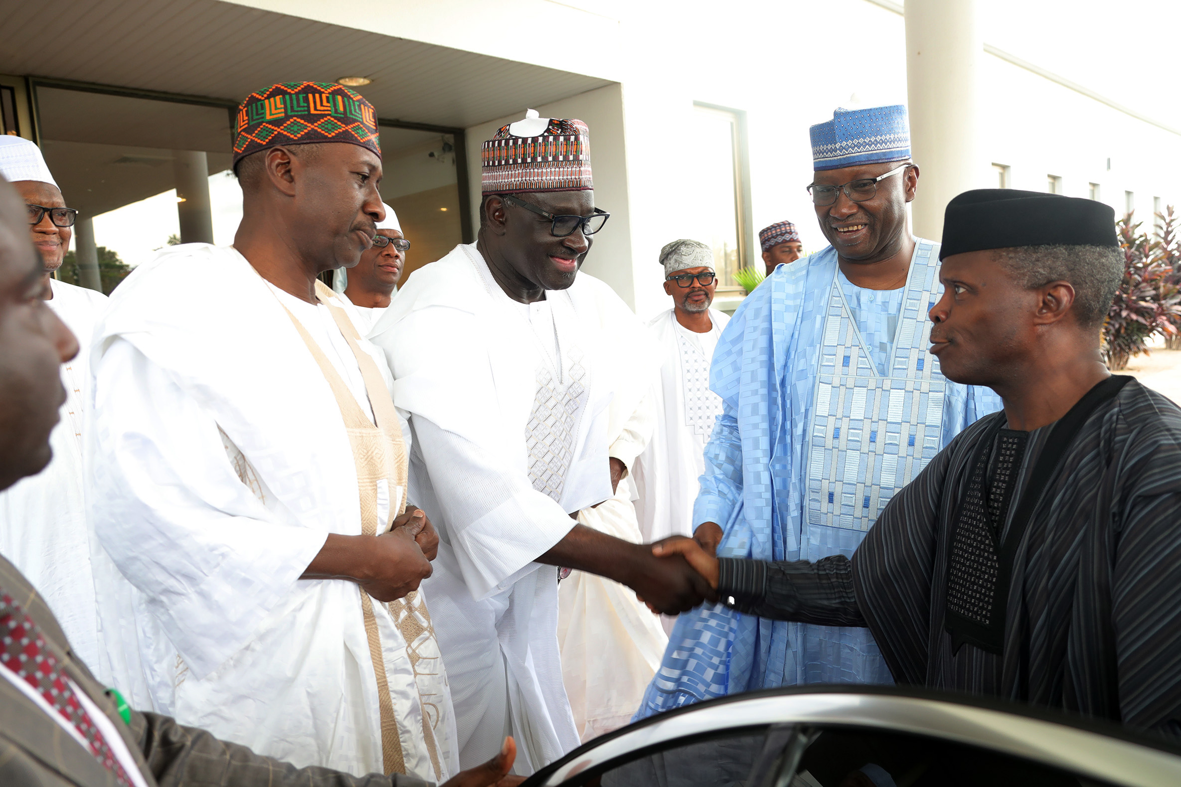 Buhari’s Men At Sarki Abba’s Daughter Wedding