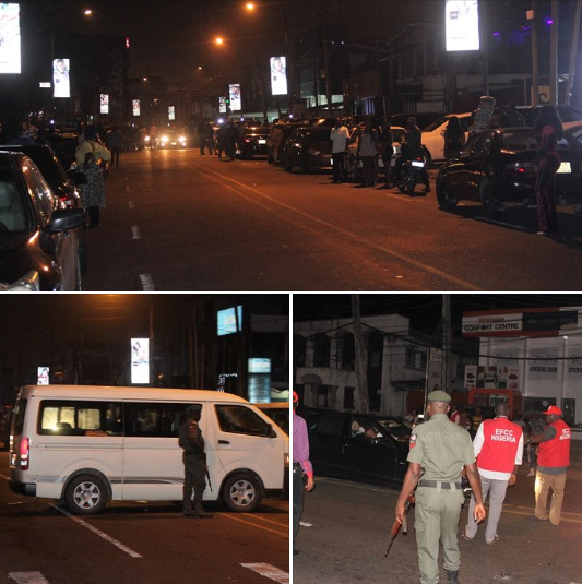 EFCC Operatives Raid Popular Nightclub In Lagos, Arrest 12 Yahoo Yahoo Boys