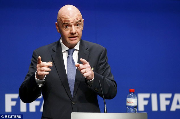 FIFA Boss Gives Indication Of Increasing Teams For 2022 World Cup From 32 To 48
