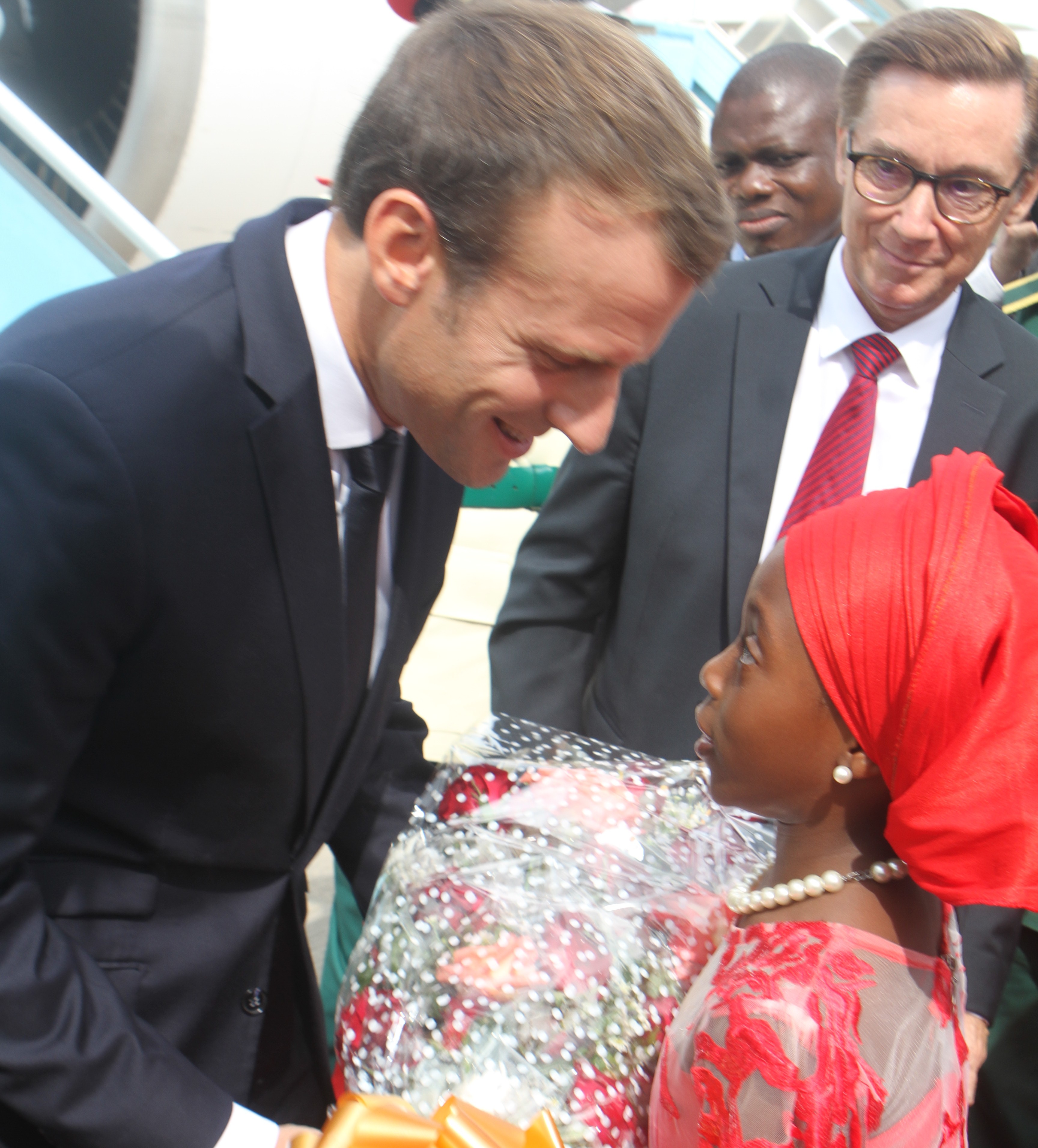Flower Of Love From Pretty Little Judith To French President