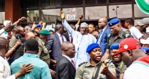 Atiku Embarrassed With Sai Baba Chants As He Submits Presidential Form
