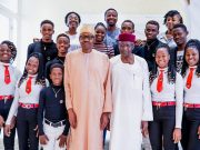 Favour Will Not Depart From You, Young Dancers Pray For Buhari
