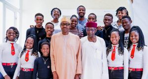 Favour Will Not Depart From You, Young Dancers Pray For Buhari