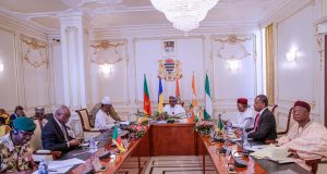 We Must Not Cave-In To Terrorists, Buhari Tells Fellow Presidents Around Lake Chad Basin