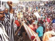 Buhari Storms Lokoja, Kogi Wearing Ebira Attire