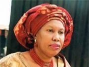 My Son’s Life And Mine Under Threat For Supporting Buhari, Obasanjo’s Wife Cries Out