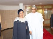 Buhari And His Elegant Wife, Aisha, On Democracy Day