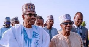 President Of Guinea Visits Buhari In Daura