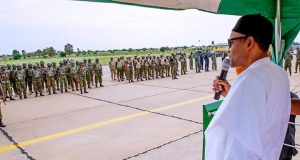 Buhari To Soldiers: Pursue Bandits Anywhere You Find Them And Eliminate Them