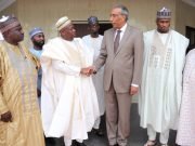 Gov Ganduje Visits Saudi Ambassador