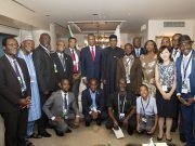 Buhari Meets Nigerian Professionals In Japan