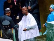 Buhari Supporters Hail Him In New York As Sowore Supporters Protest