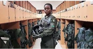 Nigeria’s First Female Fighter Pilot, Kafayat, Eager To Join In Battle With Boko Haram