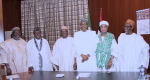 Buhari’s Ministers As Military Head Of State In 1984 Visit Him