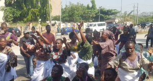 Aged Women, Beneficiaries Of Detained Sowore, Strike Half Naked In Abuja