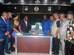 We Are Stepping Into New Imo State, Gov Ihedioha Swears As He Signs 2020 Budget