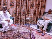 Ex President Buhari Sympathizes With Ex Senate President Lawan, Over Mum’s Death