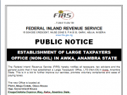 FIRS Public Notice