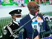 Edo Governor’s ADC Collapses At Inauguration Ground In Benin