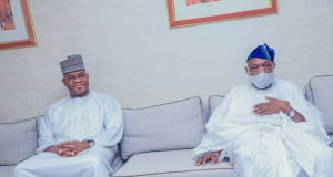 2023 Presidency: Obasanjo Visits Kogi Gov, Yahaya Bello; Gives Him Assignment