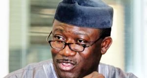 Buhari Describes His Ex Minister, Fayemi,As One-Of-A-Kind Public Figure At 60
