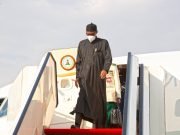 Buhari Lands In His Country Home, Daura, For Sallah; To Return July 14