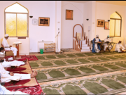 Buhari Listens To The Words Of God As Ramadan Ends